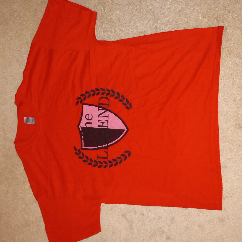 "The Legend" Men's Red T-shirt